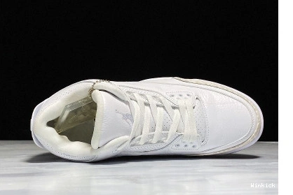 RETRO TRIPLE AIR JORDAN WHITE 3 0812